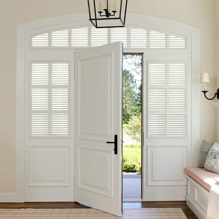 2pcs Office Privacy Glass Film Admiring Removable Large Size Blind Glass Stickers, Specification: 45cm x 1 m