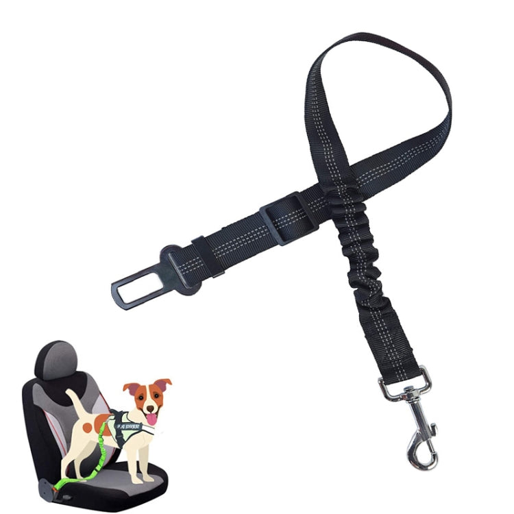 Pet Car Seat Belt Telescopic Reflective Safety Rope