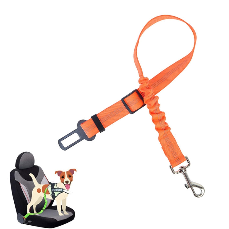Pet Car Seat Belt Telescopic Reflective Safety Rope