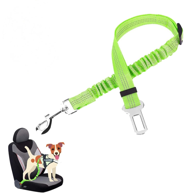 Pet Car Seat Belt Telescopic Reflective Safety Rope