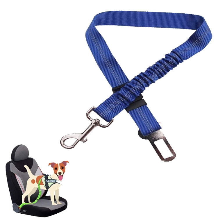 Pet Car Seat Belt Telescopic Reflective Safety Rope