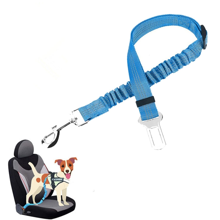Pet Car Seat Belt Telescopic Reflective Safety Rope