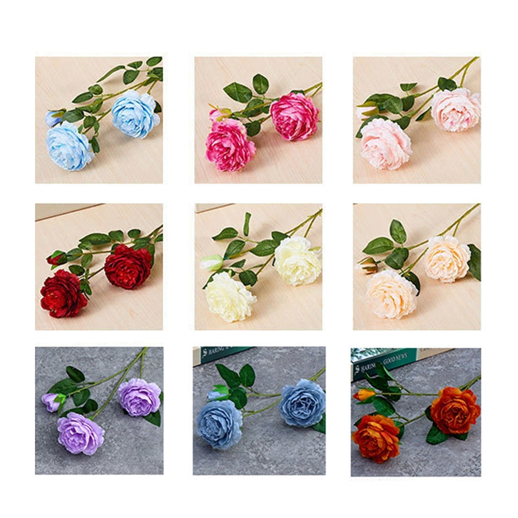 5pcs JC0055 Continental Core Flower Beam Wedding Simulation Flower Home Artificial Silk Flower