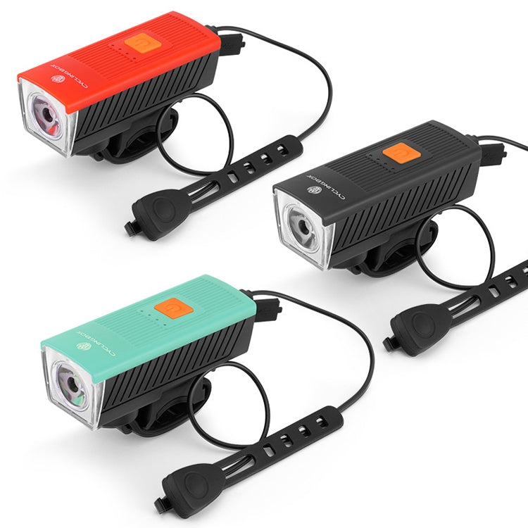 CYCLINGBOX BG-1811 Bicycle Charging Speaker Front Lamp USB Multi-Function Mountain Bike Accessories