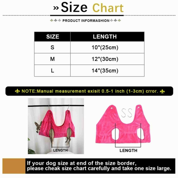 CWDC-001 Small And Medium Cat And Dog Hammock Thickened Pet Hammock, Color Random Delivery