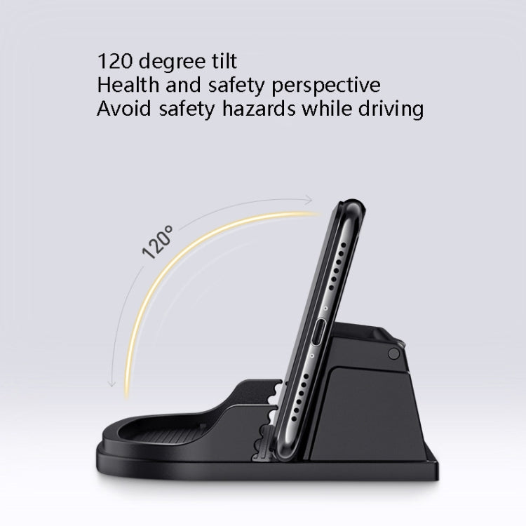 SHUNWEI SD-1028 Car Temporary Parking Card Car Mobile Phone Holder Multi-Function Hidden Temporary Parking Card