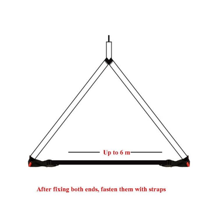 COOL CAMP CF-711 Pyramid Tent Pole Retainer Tent Accessories Canopy Pole Fixed Adjustment Buckle