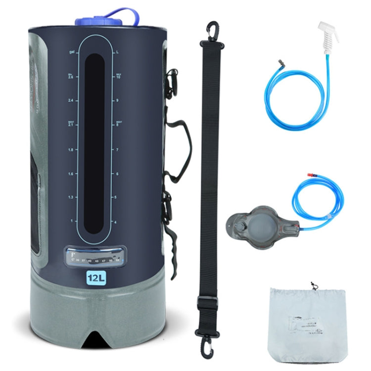 AFISHTOUR FW2078 12L Outdoor Bath Water Storage Bag Portable Camping Bath Bag