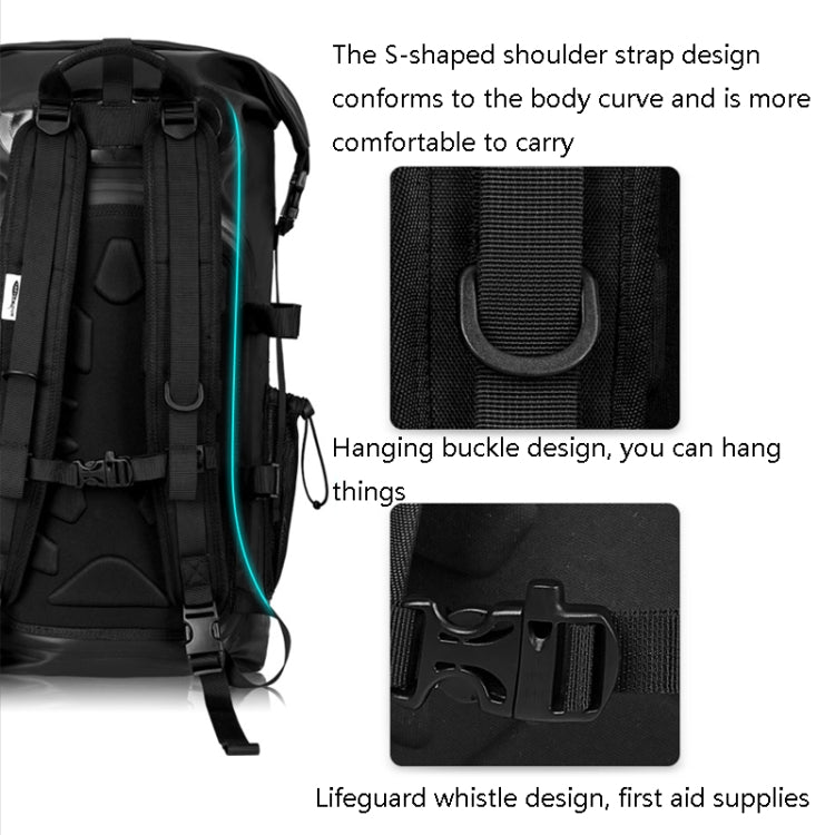 AFISHTOUR FM2023 35L Waterproof Outdoor Sports Backpack Large Capacity Backpack