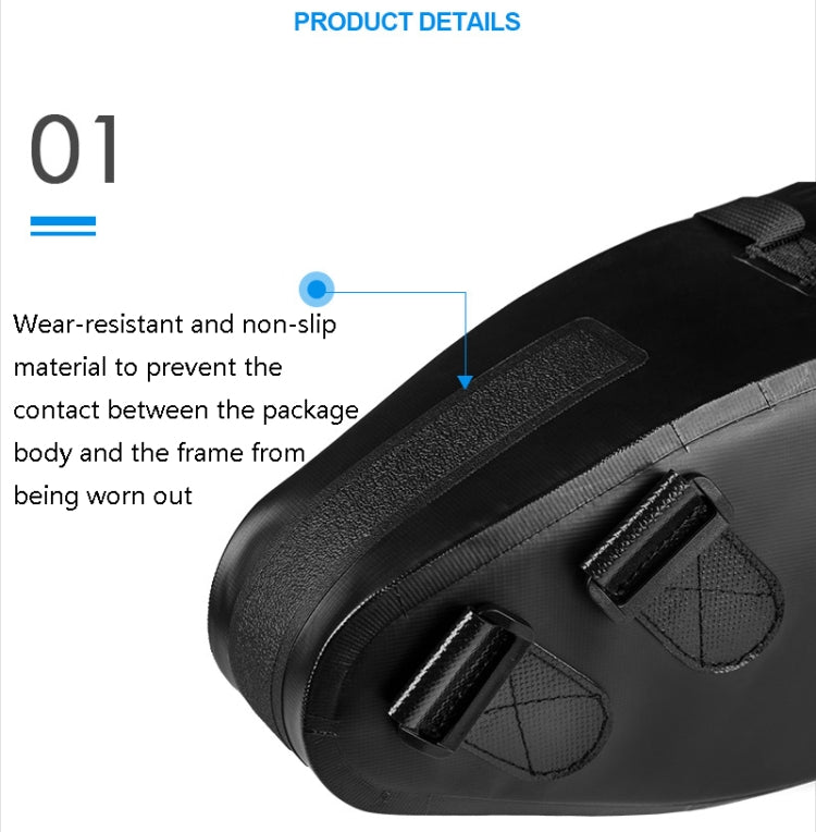 AFISHTOUR FB2040 13L Bicycle Big Tail Bag Big Large Capacity Long-Distance Cycling Saddle Bag