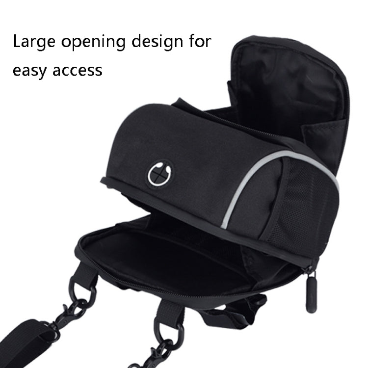 AFISHTOUR FB2042 Outdoor Sports Bicycle Front Package Waterproof Bike Head Bag