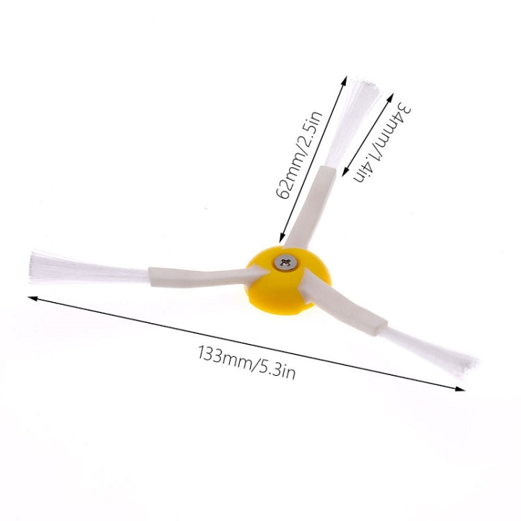 8 PCS / Set Sweeper Rolling Brush + Side Brush + Filter + Brush For iRobot Roomba 500 Series