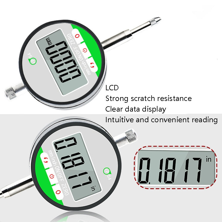 0-12.7mm Waterproof And Dustproof Digital Indicator For Stroke Measurement