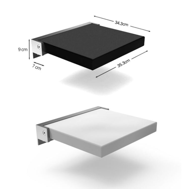 TX-116N-UP Bathroom Shower Seat Elderly Household Wall-Mounted Toilet Folding Stool