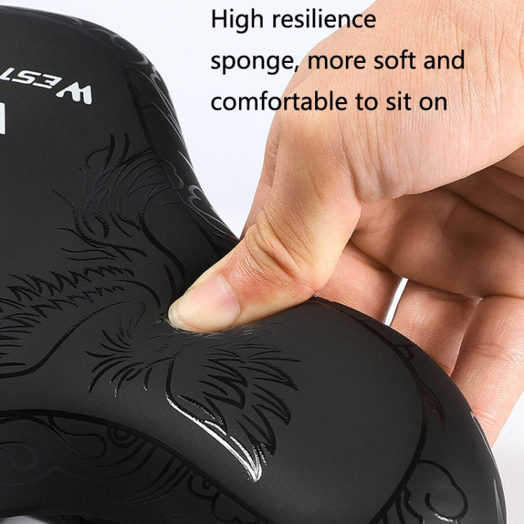 WEST BIKING YP0801122 Bicycle Mountain Bike Large Cushion Leisure And Comfortable Bicycle Saddle
