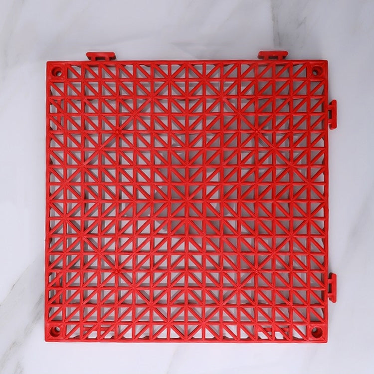 Thickened PVC Can Be Spliced  Floor Mat Kitchen Bathroom Anti-Slip Foot Pad Hollow Injection Pad