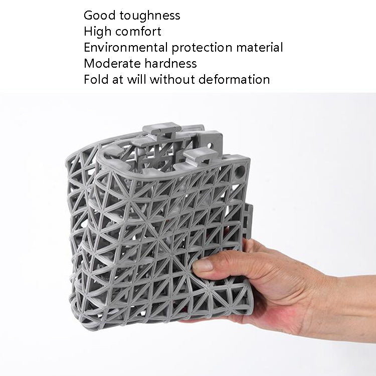 Thickened PVC Can Be Spliced  Floor Mat Kitchen Bathroom Anti-Slip Foot Pad Hollow Injection Pad