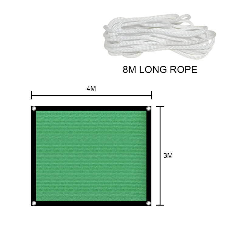 Encryption Sunshade Net Flower Balcony Courtyard Outdoor  Heat Insulation Net