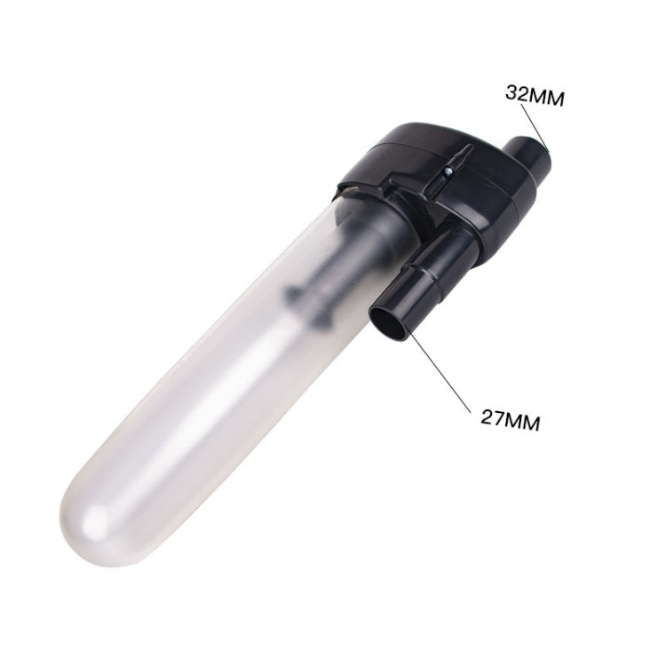 Vacuum Cleaner With External Cyclone Barrel Filter Element