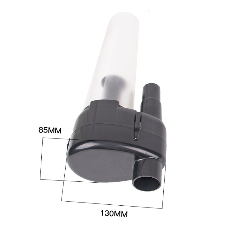 Vacuum Cleaner With External Cyclone Barrel Filter Element