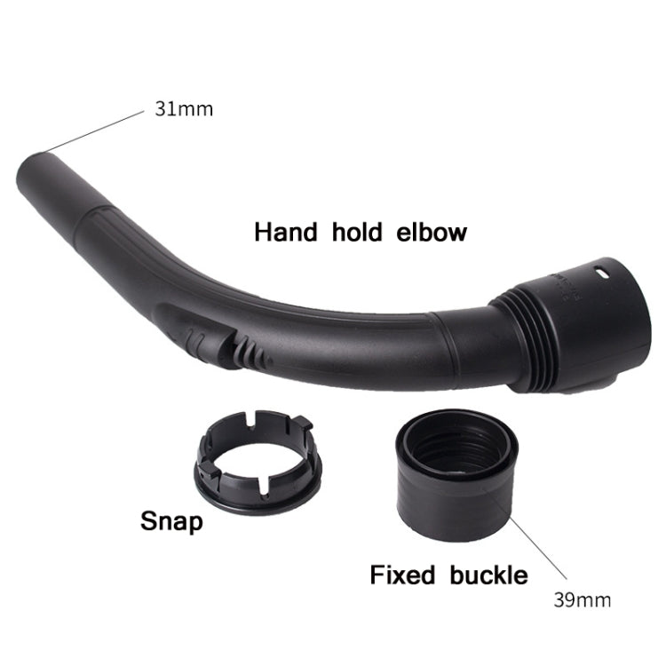 3 PCS 32mm Hand Handle Elbow For Household Vacuum Cleaner Accessories