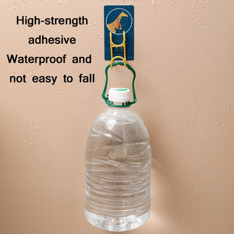 2 PCS JM028 Household Bathroom Non-Perforated Washbasin Hook Kitchen Cutting Board Seamless Hangable Storage Rack