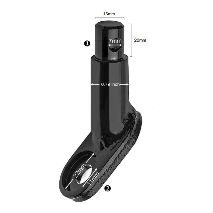 Baby Pet Debris Bicycle Trailer Accessories Traction Head, Style: Without Buckle