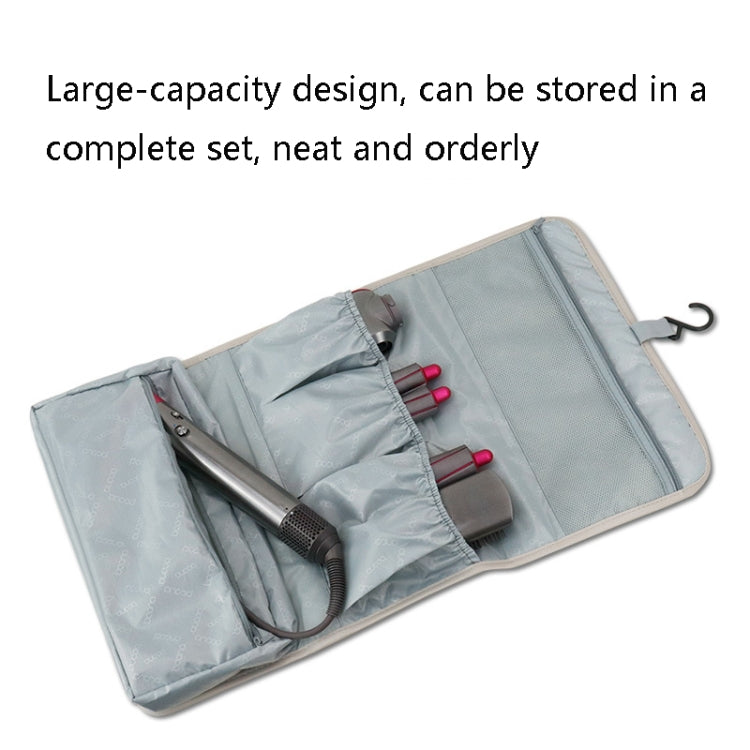 Baona BN-DS004 PU Leather Portable Storage Bag For Dyson Hair Curler