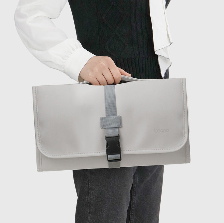 Baona BN-DS004 PU Leather Portable Storage Bag For Dyson Hair Curler