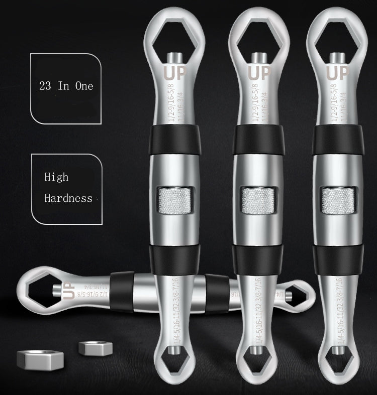 23 In 1 Double Head Self-Tightening Universal Opening Multi-Purpose Torx Wrench