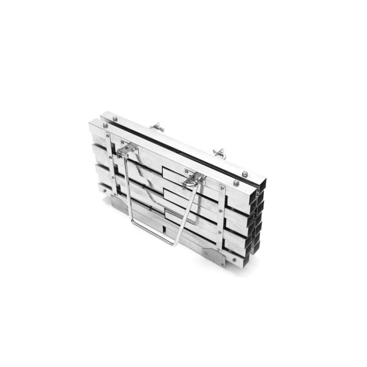 All Stainless Steel Camping Folding Portable Barbecue Grill Charcoal Grill Wood Stove