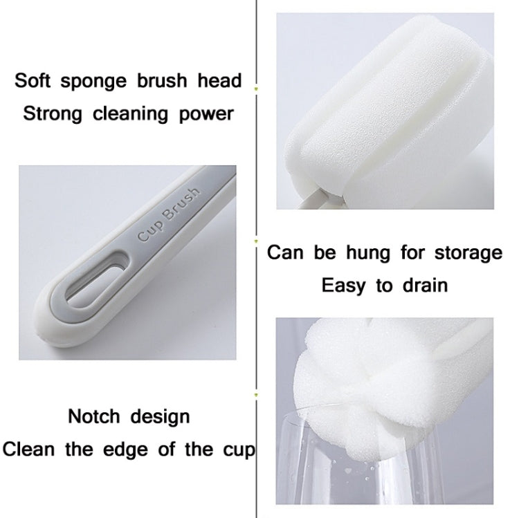 Baby Bottle Vacuum Cup Sponge Long Handle Brush Household Cleaning Brush