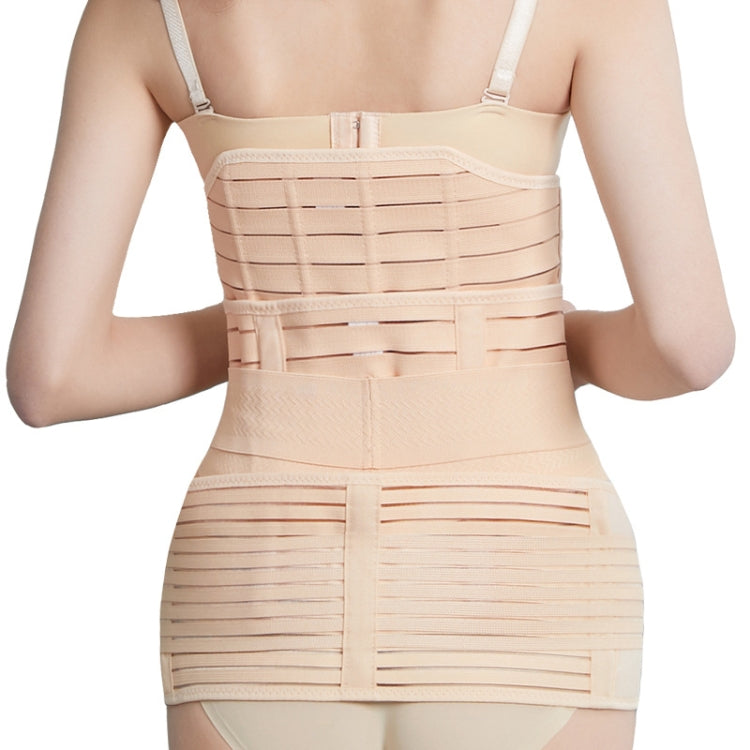 Three-Piece Abdomen Belt Set Elastic Postpartum Abdomen Belt Maternity Corset Belt Waist Belt For Caesarean Section