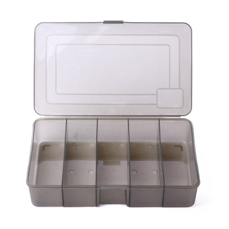 HENGJIA qt051 5 Grids Fishing Tackle Box Storage Box, Size: Large