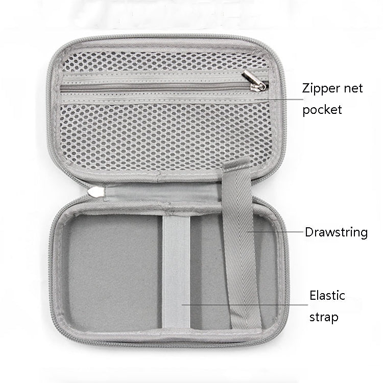 Baona BN-F010 2.5 inch Mobile Hard Disk Single Layer Storage Bag Power Bank Protection Storage Bag