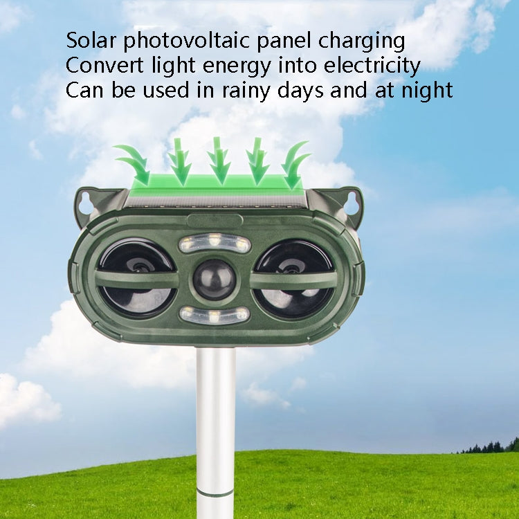 Ultrasonic Mouse Repeller Solar Outdoor Animal Repeller