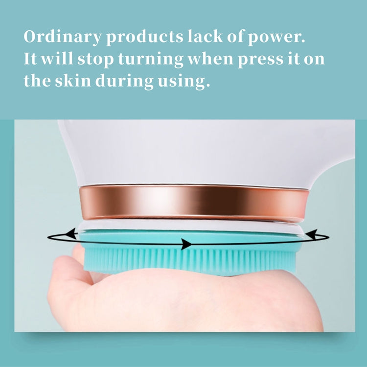 Electric Bath Massage Brush 4 In 1 Multi-Function Long-Handled Scrubbing Device