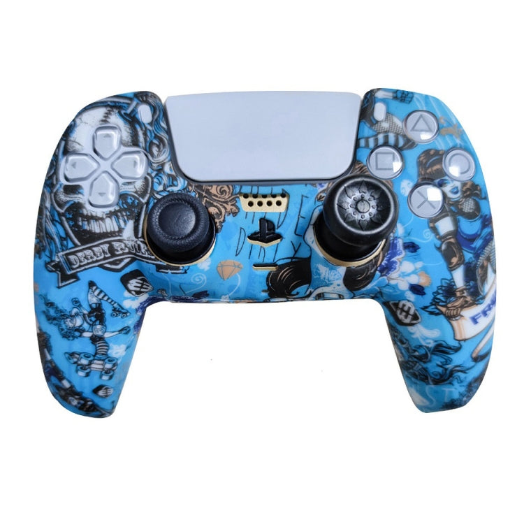 2 PCS PS5 Gamepad Silicone Protective Cover