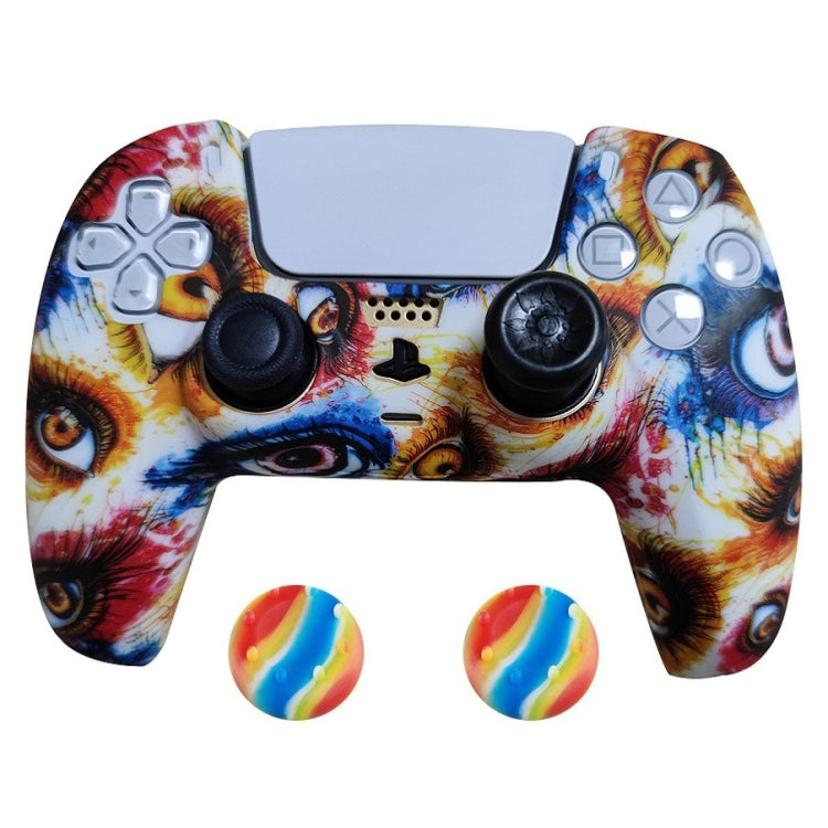 2 PCS PS5 Gamepad Silicone Protective Cover