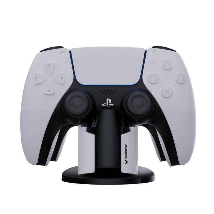 SPARKFOX W20P508 Dual Charger With Contacts Wireless Handle Charger For PS5, Style: