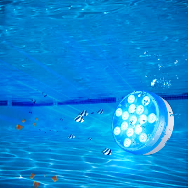 15 LEDs RF Remote Control Diving Light Magnetic Waterproof Pool Lamp, Spec: