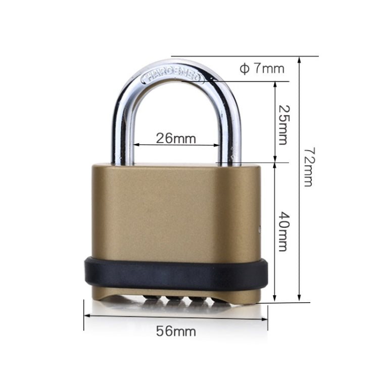 4-Digit Password Padlock For Warehouse Gate