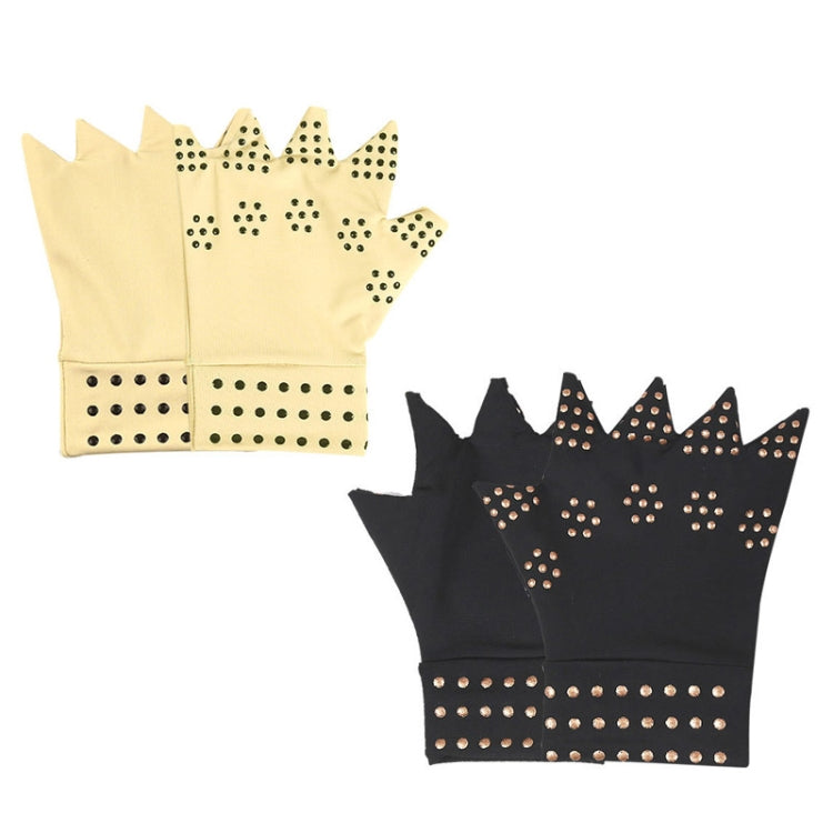 1 Pair Dispensing Protective Gloves Fitness Riding Non-Slip Health Elastic Half-Finger Gloves