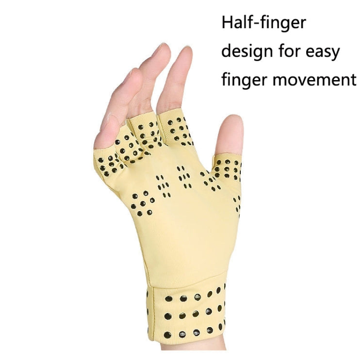 1 Pair Dispensing Protective Gloves Fitness Riding Non-Slip Health Elastic Half-Finger Gloves