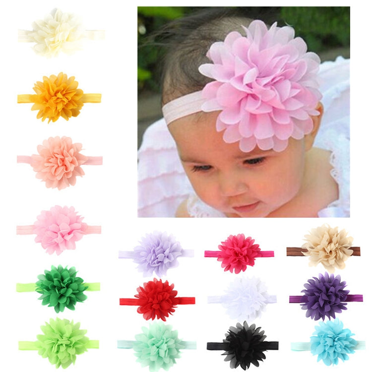 Baby Girl Elastic Hairband Children Hair Wear Flower Headband