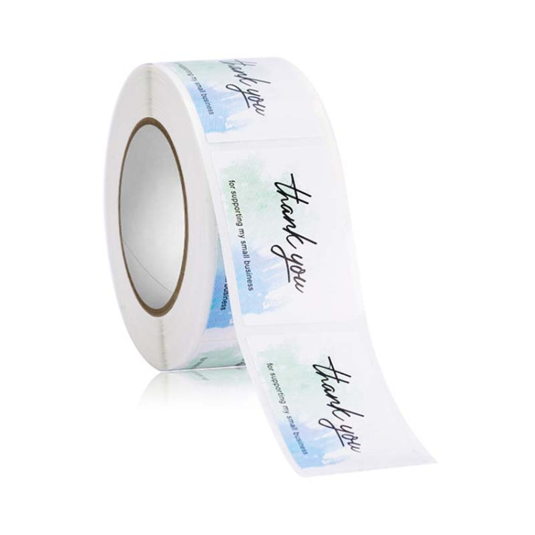 5 Rolls Thank You Label Seal Decoration Sticker
