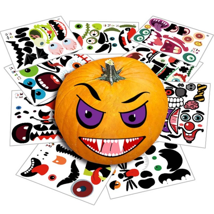 1 Sets SQ629 Halloween Electrostatic Window Stickers Party Decoration Glass Window Wall Double-Sided Stickers, Specification: 20x30cm