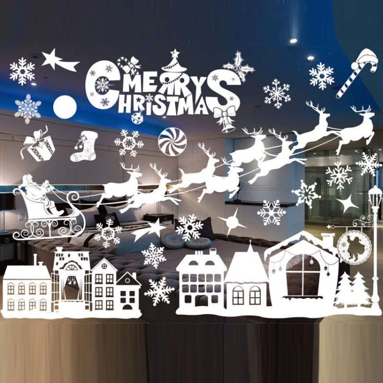 Christmas Decoration Window Stickers Wall Stickers Shopping Mall Supermarket Window Decoration
