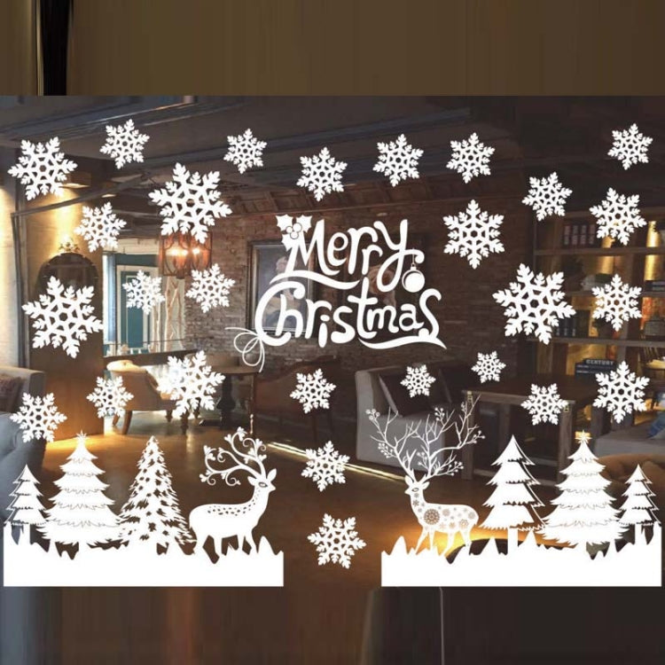 Christmas Decoration Window Stickers Wall Stickers Shopping Mall Supermarket Window Decoration