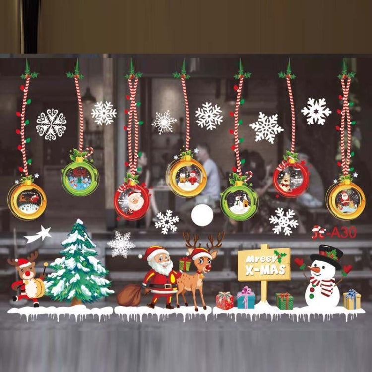 Christmas Decoration Window Stickers Wall Stickers Shopping Mall Supermarket Window Decoration